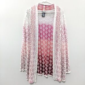 Nic+Zoe Open Cardigan Size M